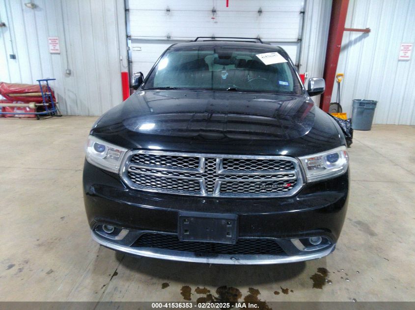 2016 Dodge Durango Sxt VIN: 1C4RDHAG4GC402974 Lot: 41536353
