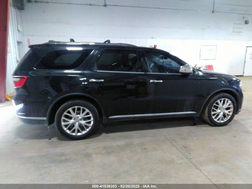2016 Dodge Durango Sxt VIN: 1C4RDHAG4GC402974 Lot: 41536353