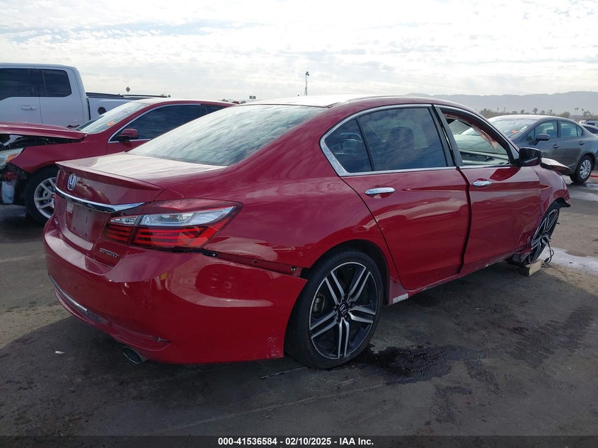 2016 HONDA ACCORD VIN: 1HGCR2F56GA182519