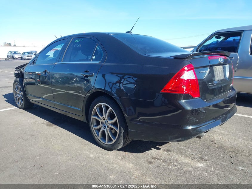 2011 FORD FUSION VIN: 3FAHP0HG8BR171247