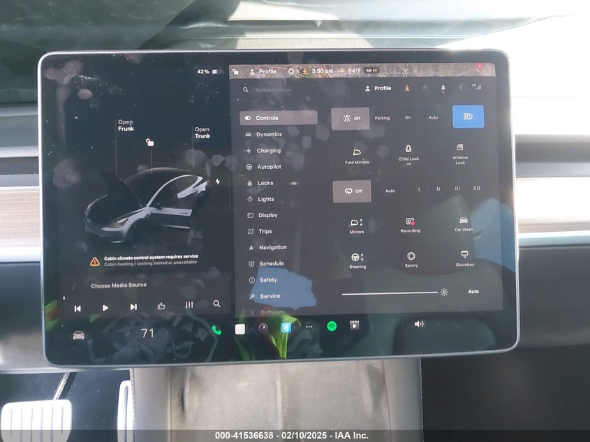2023 TESLA MODEL 3 VIN: 5YJ3E1EC7PF635722