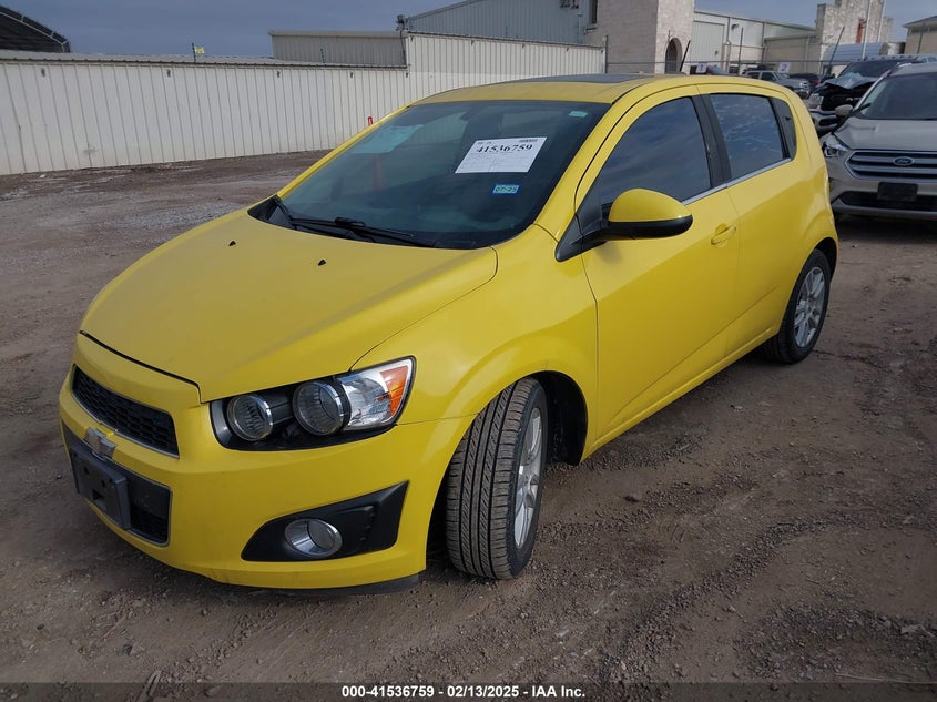 2016 CHEVROLET SONIC LT AUTO - 1G1JC6SHXG4122619