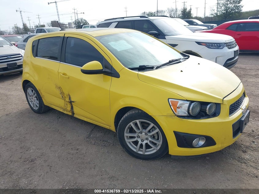 2016 CHEVROLET SONIC LT AUTO - 1G1JC6SHXG4122619