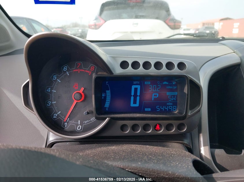 2016 CHEVROLET SONIC LT AUTO - 1G1JC6SHXG4122619