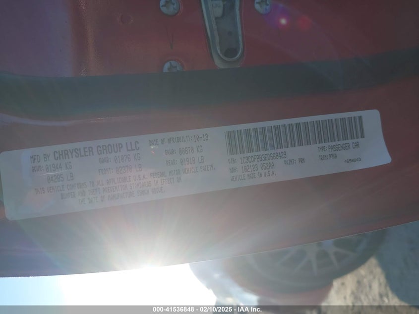 2014 DODGE DART SXT - 1C3CDFBB3ED668429