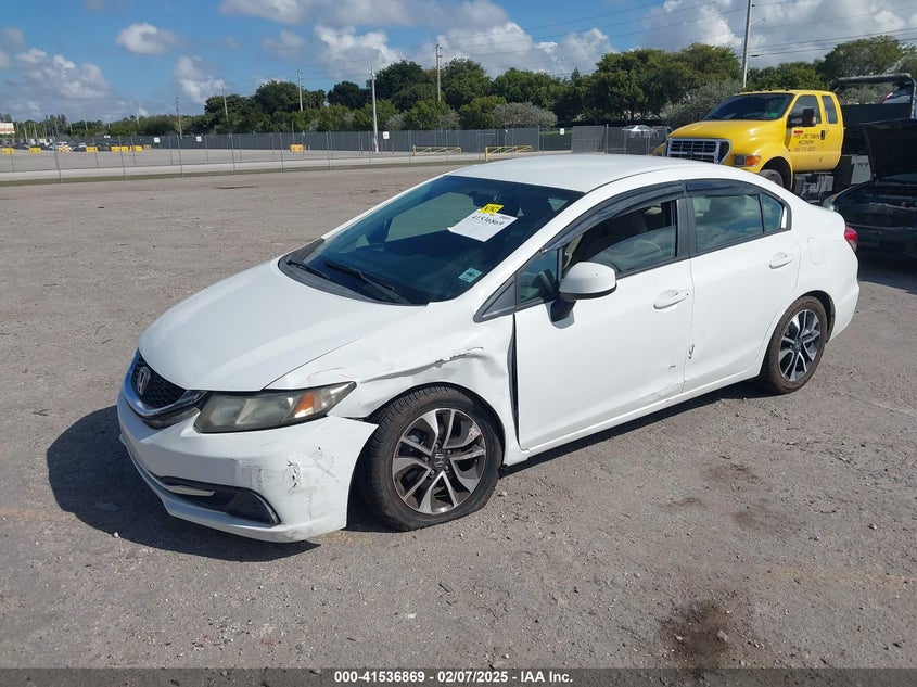 2013 HONDA CIVIC LX - 2HGFB2F58DH535194