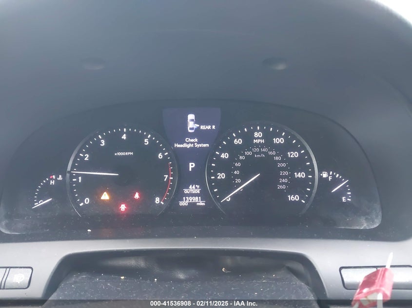2014 LEXUS LS 460 VIN: JTHBL5EF9E5126828