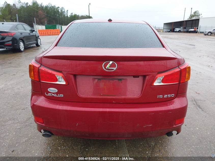 2009 Lexus Is 250 VIN: JTHBK262695096514 Lot: 41536924