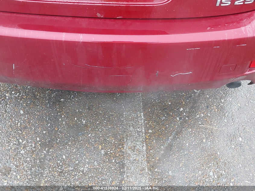 2009 Lexus Is 250 VIN: JTHBK262695096514 Lot: 41536924