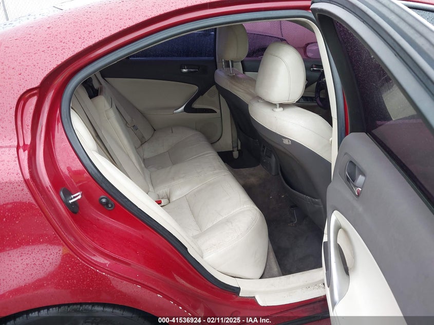 2009 Lexus Is 250 VIN: JTHBK262695096514 Lot: 41536924