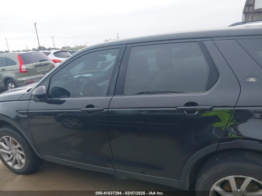 2016 Land Rover Discovery Sport Hse VIN: SALCR2BG2GH554573 Lot: 41537294