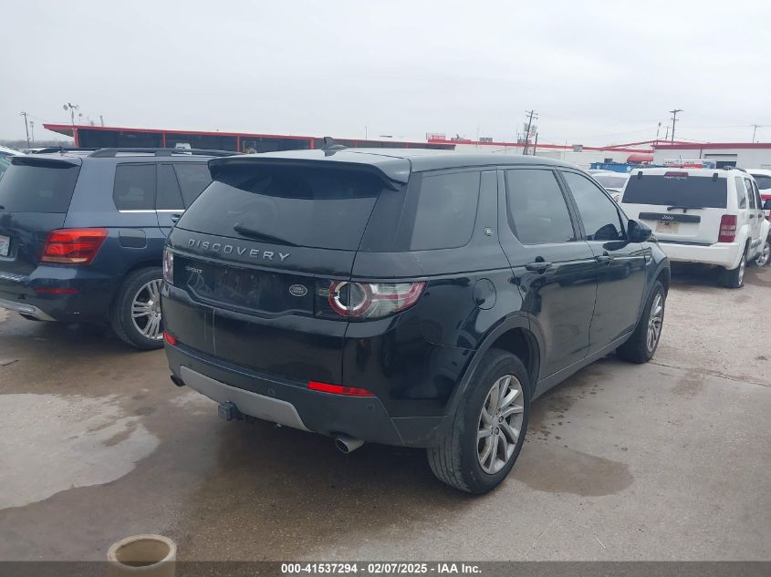 2016 Land Rover Discovery Sport Hse VIN: SALCR2BG2GH554573 Lot: 41537294