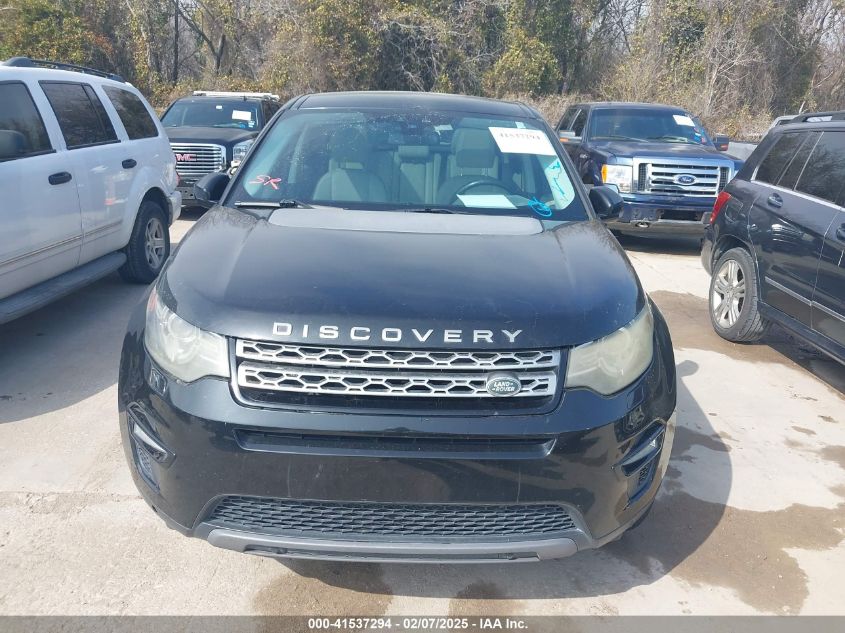 2016 Land Rover Discovery Sport Hse VIN: SALCR2BG2GH554573 Lot: 41537294