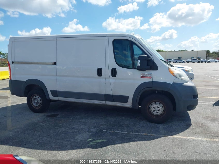 2017 Ram Promaster 1500 Low Roof 136 Wb VIN: 3C6TRVAG7HE546221 Lot: 41537359