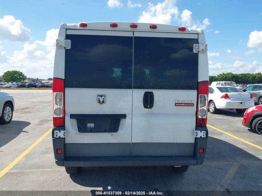 2017 Ram Promaster 1500 Low Roof 136 Wb VIN: 3C6TRVAG7HE546221 Lot: 41537359