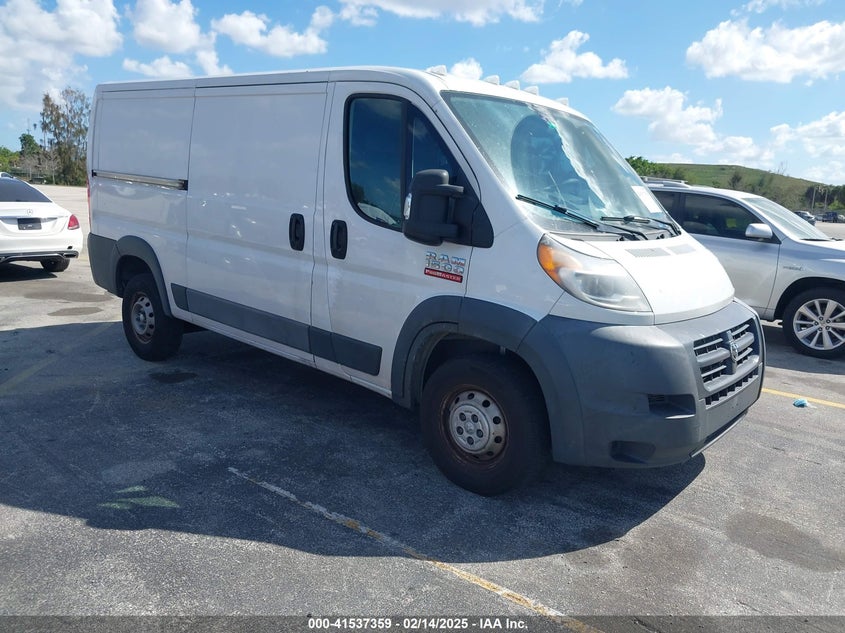 2017 RAM PROMASTER 1500 LOW ROOF 136 WB - 3C6TRVAG7HE546221