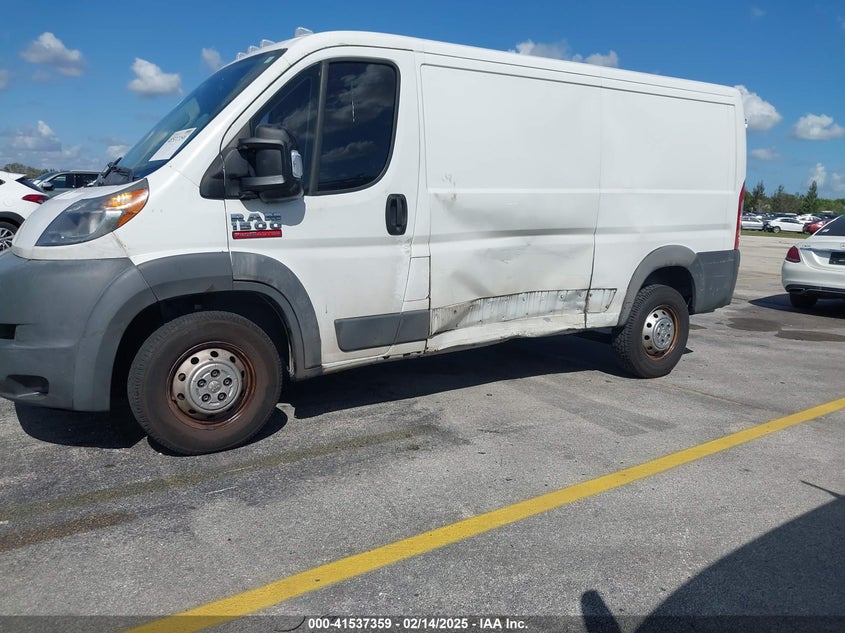 2017 Ram Promaster 1500 Low Roof 136 Wb VIN: 3C6TRVAG7HE546221 Lot: 41537359