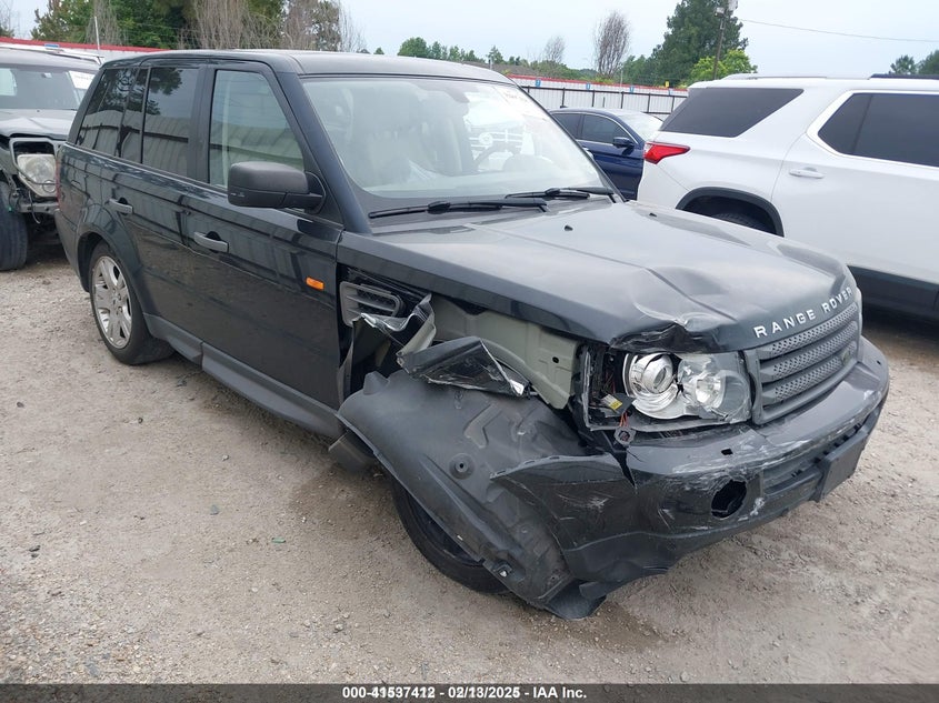 2006 Land Rover Range Rover Sport Hse black suv gasoline SALSF254X6A912287 photo #1