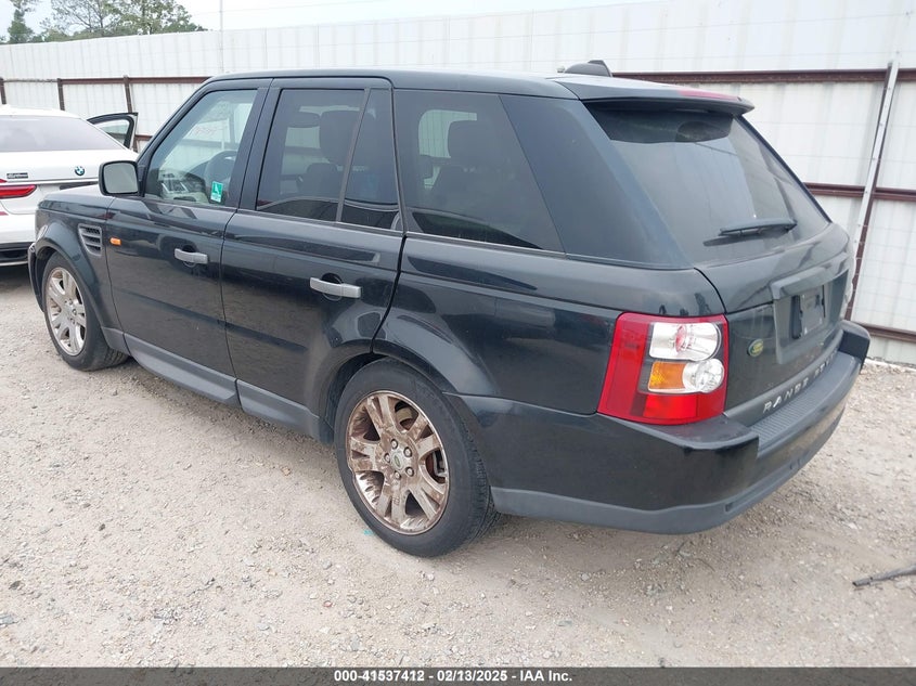 2006 Land Rover Range Rover Sport Hse black suv gasoline SALSF254X6A912287 photo #4