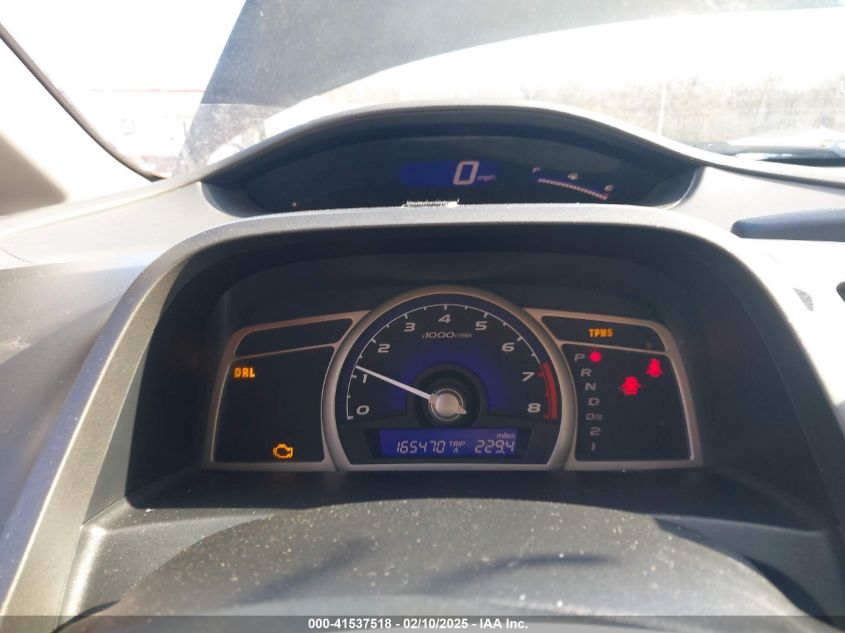 2009 Honda Civic Lx VIN: 2HGFA16509H53402 Lot: 41537518