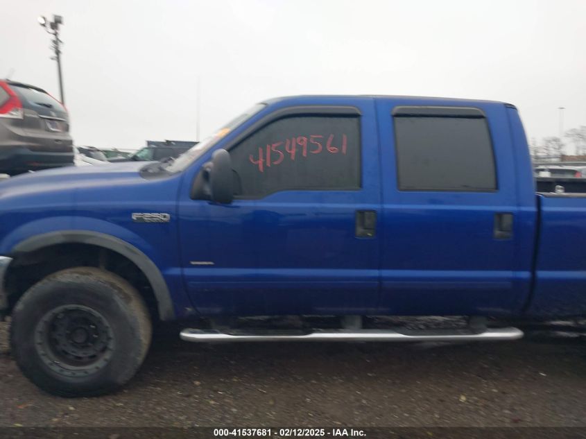 2003 Ford F-250 Lariat/Xl/Xlt VIN: 1FTNW21F83EA03626 Lot: 41537681
