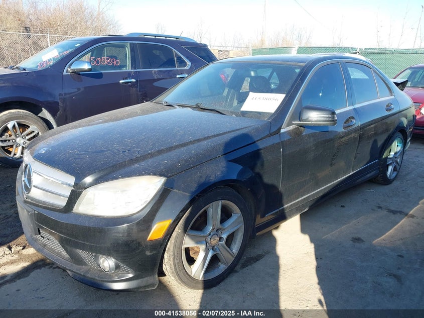 2010 MERCEDES-BENZ C 300 VIN: WDDGF8BB2AF463871