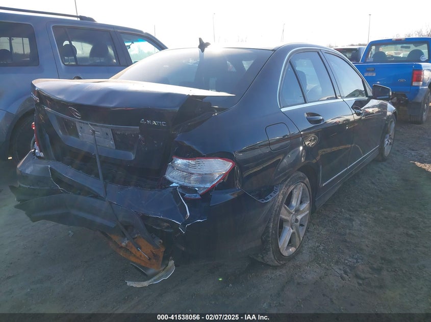 2010 MERCEDES-BENZ C 300 VIN: WDDGF8BB2AF463871