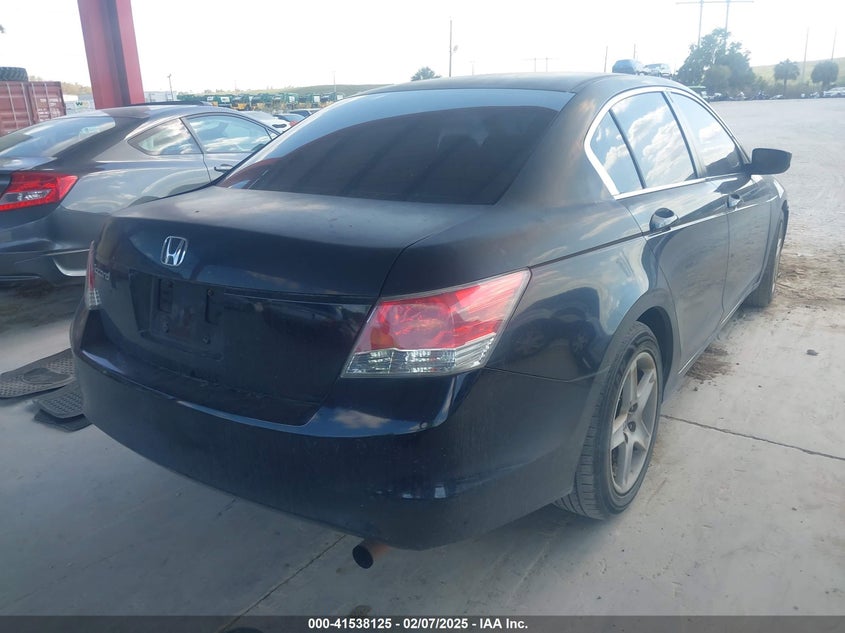 2009 HONDA ACCORD VIN: 1HGCP26379A161590