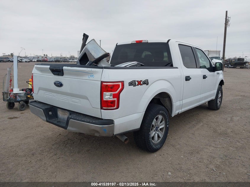 2018 FORD F-150 VIN: 1FTEW1EG9JKE45617