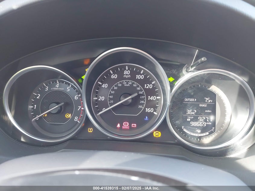 2015 MAZDA MAZDA6 VIN: JM1GJ1V56F1210501