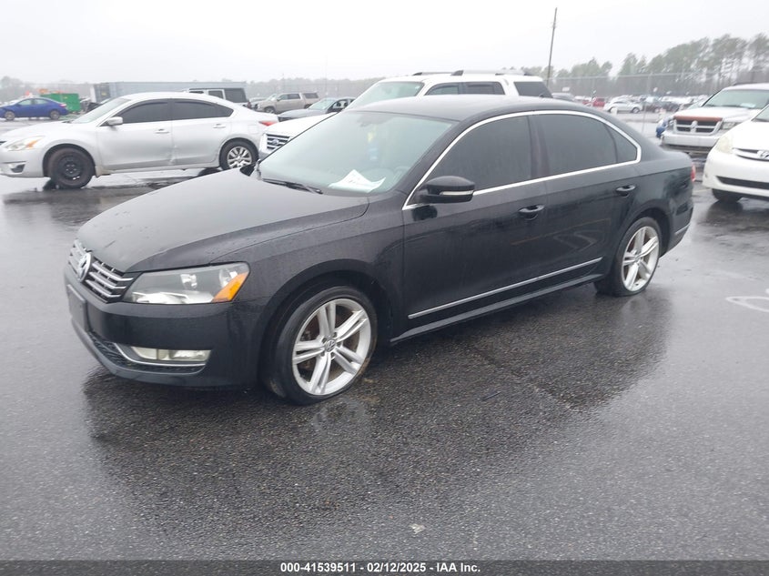 2013 VOLKSWAGEN PASSAT VIN: 1VWBN7A3XDC136844