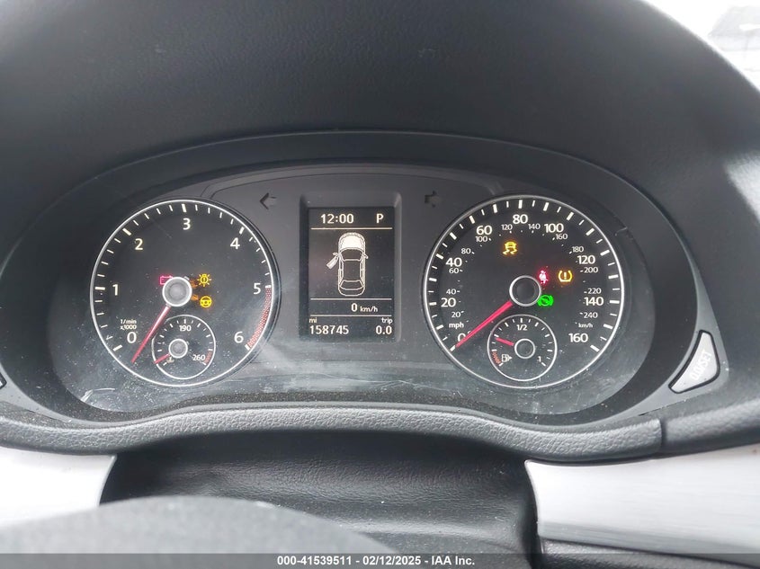 2013 VOLKSWAGEN PASSAT VIN: 1VWBN7A3XDC136844