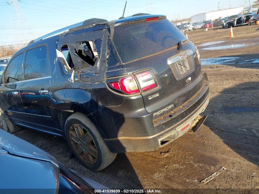 2015 GMC Acadia Denali VIN: 1GKKRTKD4FJ276897 Lot: 41539699