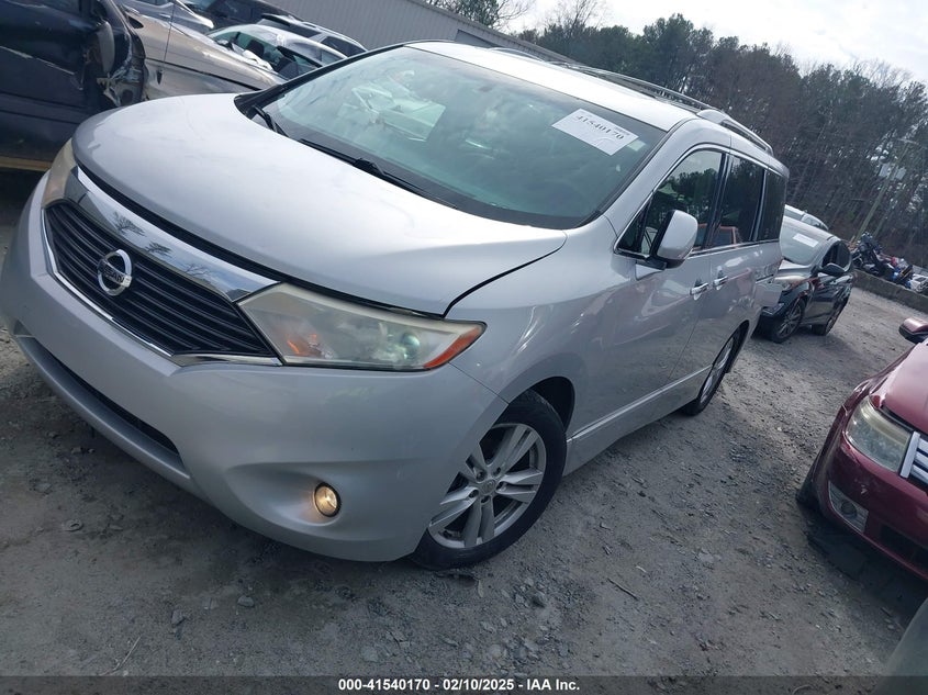 2012 NISSAN QUEST VIN: JN8AE2KP4C9043465