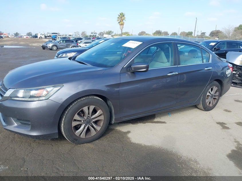2013 HONDA ACCORD VIN: 1HGCR2F30DA234589