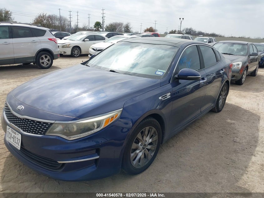 2016 KIA OPTIMA VIN: 5XXGU4L35GG064186