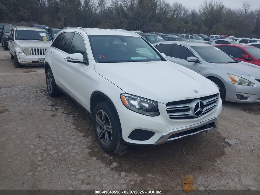 2016 MERCEDES-BENZ GLC 300 - WDC0G4JB6GF014781