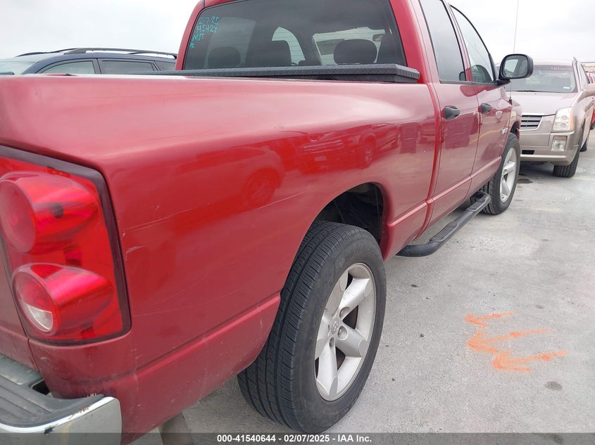 2008 Dodge Ram 1500 Slt VIN: 1D7HA18N08J145427 Lot: 41540644