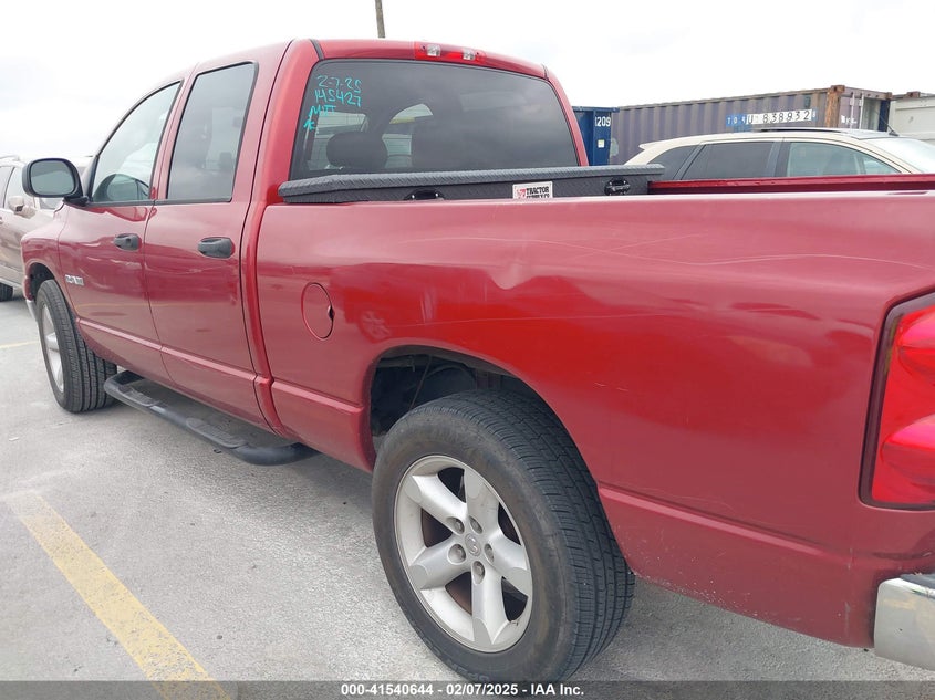 2008 Dodge Ram 1500 Slt VIN: 1D7HA18N08J145427 Lot: 41540644