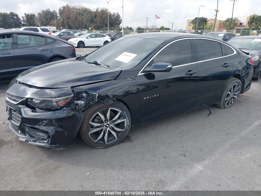 2018 CHEVROLET MALIBU VIN: 1G1ZD5ST1JF290630