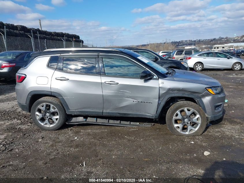 2018 Jeep Compass Limited 4X4 VIN: 3C4NJDCB4JT395389 Lot: 41540994