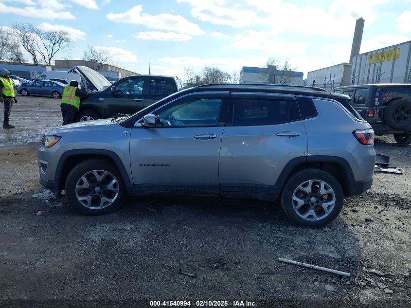 2018 Jeep Compass Limited 4X4 VIN: 3C4NJDCB4JT395389 Lot: 41540994