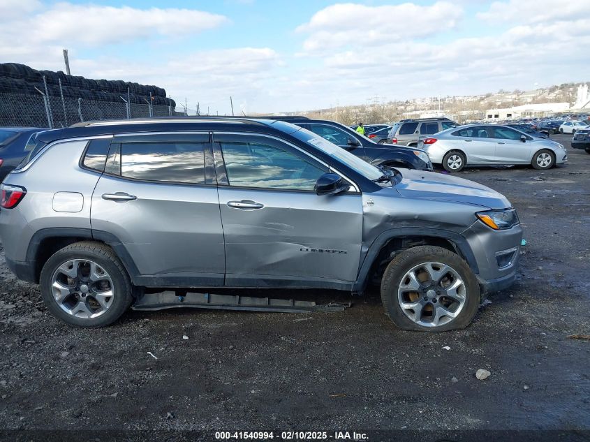 2018 Jeep Compass Limited 4X4 VIN: 3C4NJDCB4JT395389 Lot: 41540994