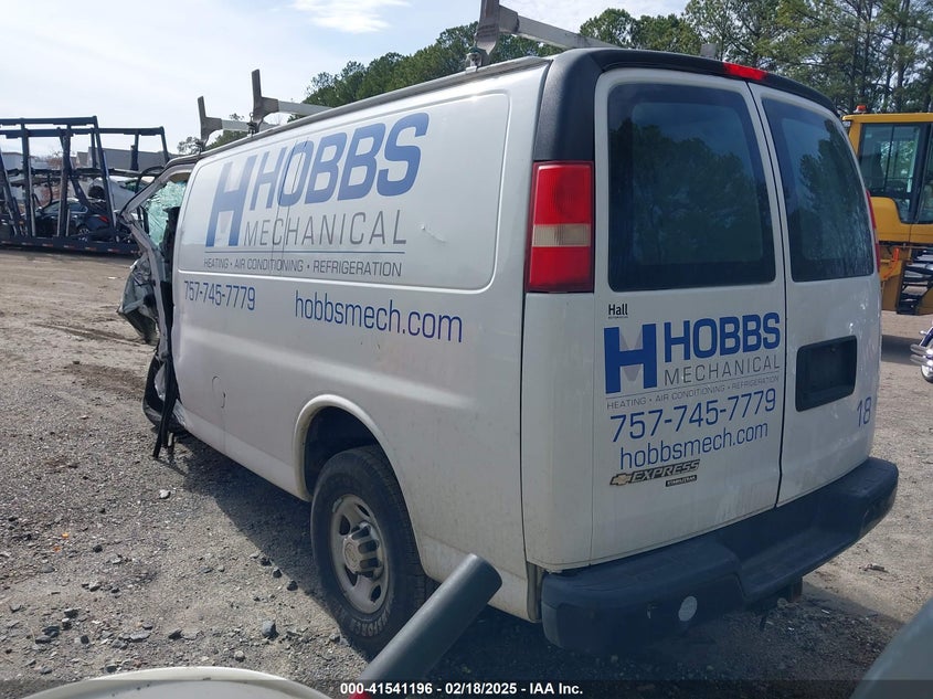 Vin: 1gcwgfca5d1181268, lot: 42031916, chevrolet express 2500 work van 20133