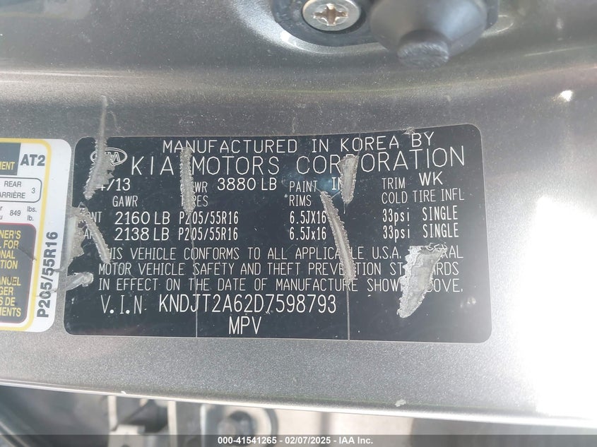 2013 KIA SOUL + - KNDJT2A62D7598793