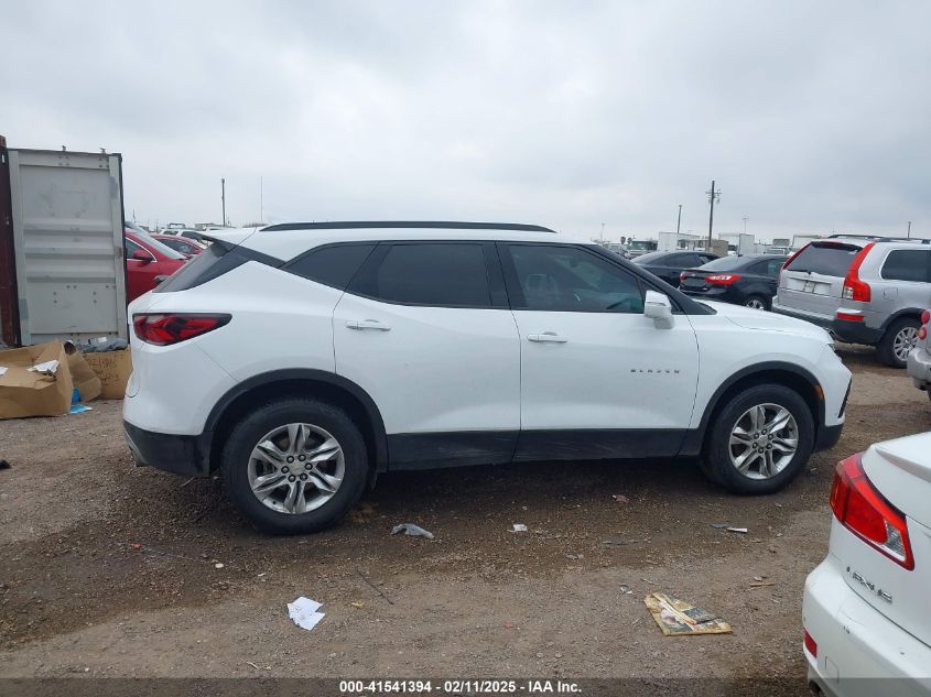 2020 Chevrolet Blazer Fwd 2Lt VIN: 3GNKBCRS3LS622055 Lot: 41541394