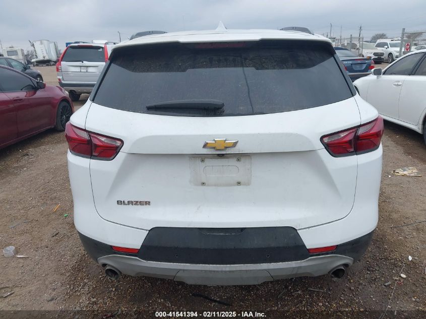 2020 Chevrolet Blazer Fwd 2Lt VIN: 3GNKBCRS3LS622055 Lot: 41541394