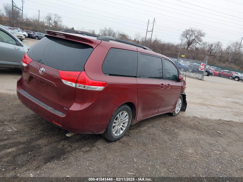 2013 TOYOTA SIENNA VIN: 5TDYK3DCXDS392491