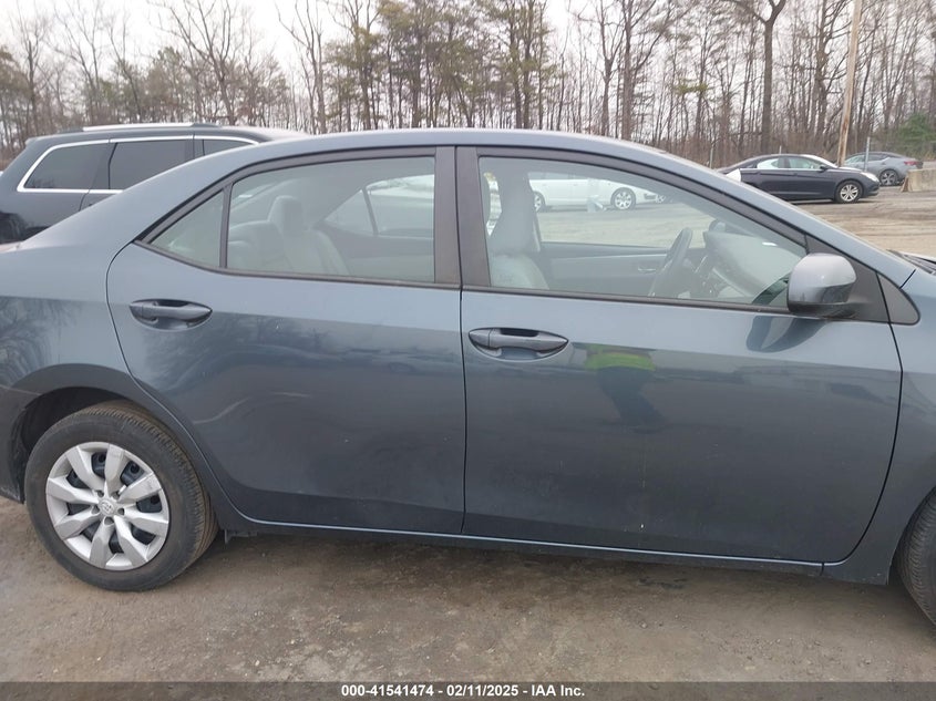 2015 TOYOTA COROLLA LE - 2T1BURHE5FC378704