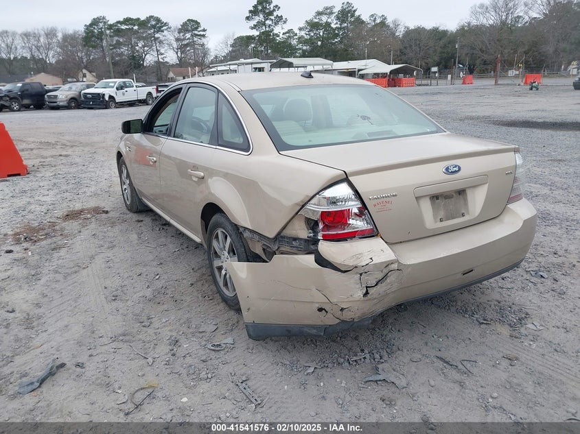 2008 FORD TAURUS VIN: 1FAHP24W48G106405